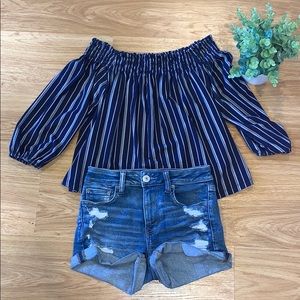 Off the shoulder top